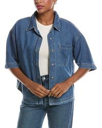 Velvet By Graham & Spencer - Kaddy Denim Top - Lyst