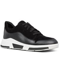 Fitflop - Freya Suede Sneaker - Lyst