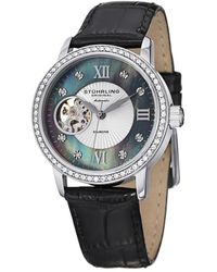 Stuhrling - Stuhrling Memoire Diamond Watch - Lyst