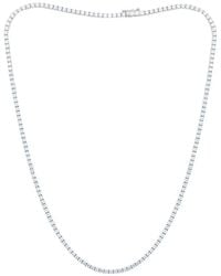 Diana M. Jewels - Diana M. Fine Jewelry 14K 7.00 Ct. Tw. Lab Grown Diamond Tennis Necklace - Lyst