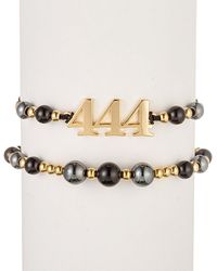 Eye Candy LA - Gemstone Bracelet Set - Lyst