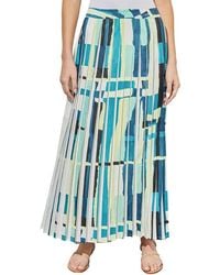 Ming Wang - Maxi A-Line Skirt - Lyst