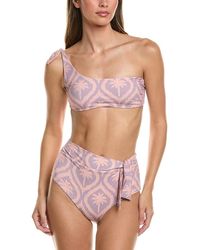 Manebí - Manebi 2Pc Tie-Up One-Shoulder Bikini Set - Lyst