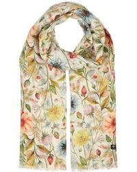 V. Fraas - Vintage Floral Scarf - Lyst