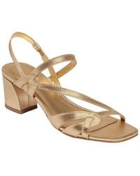 Bernardo - Gyoda Leather Mid Heel Sandal - Lyst