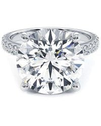 Lab Grown Diamonds - 14K 6.00 Ct. Tw. Lab-Grown Diamond Ring - Lyst