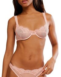 Free People - Fiona Demi Underwire Bra - Lyst