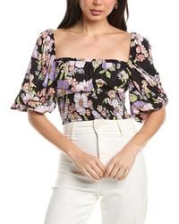 AFRM - Waverly Puff Sleeve Top - Lyst
