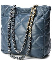 Tiffany & Fred Paris - Tiffany & Fred Quilted Leather Tote - Lyst
