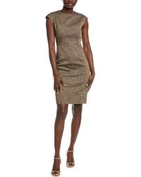 BOSS - Dironah Sheath Dress - Lyst