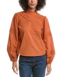 10 Crosby Derek Lam - Marlowe Long Sleeve Blouse - Lyst