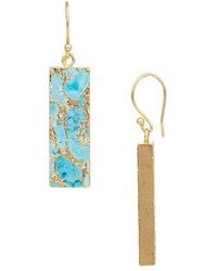Saachi - 18K Plated Mojave Earrings - Lyst