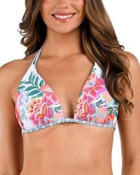 La Blanca - Riviera Halter Bra - Lyst