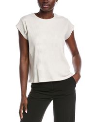 Eileen Fisher - Round Neck Top - Lyst