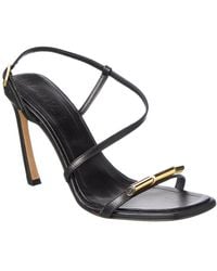 Lanvin - Swing 95 Leather Sandal - Lyst