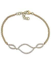 Rina Limor - 14K 0.40 Ct. Tw. Diamond Link Bracelet - Lyst