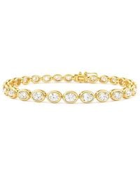 Prince Diamond & Jewelry - 14K 12.55 Ct. Tw. Lab-Grown Diamond Tennis Bracelet - Lyst
