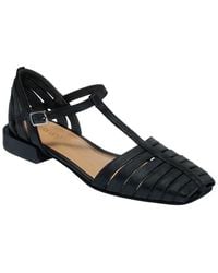Bernardo - Brighton Leather Fisherman T-Strap Sandal - Lyst