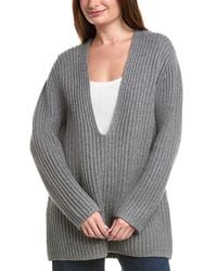 Leset - Emma Deep V-Neck Wool & Cashmere-Blend Sweater - Lyst
