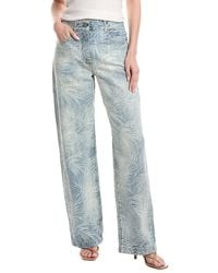 Palm Angels - Light Wash Straight Jean - Lyst