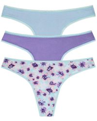 On Gossamer - Hip G Pack Of 3 Thongs - Lyst