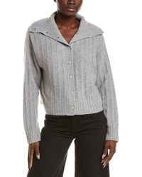 NAADAM - Premium 100% Cashmere Reversible Collared Cardigan - Lyst