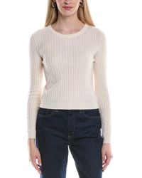 Philosophy - Baby Cable Cashmere Sweater - Lyst