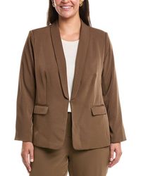 Tahari - Plus Blazer - Lyst