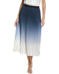 tyler boe - Cara Hombred Pleated Skirt - Lyst