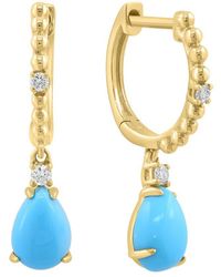 Effy Fine Jewelry - 14K 1.67 Ct. Tw. Diamond & Earrings - Lyst