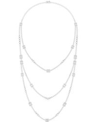 Lab Grown Diamonds - 14K 21.50 Ct. Tw. Lab-Grown Diamond Fashion Necklace - Lyst