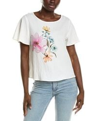Vince Camuto - Crewneck Cropped Top - Lyst