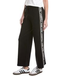KARL LAGERFELD - Logo Side Seam Knit Pant - Lyst