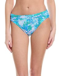 Lilly Pulitzer - Lagoon Sarong Hipster Bikini Bottom - Lyst
