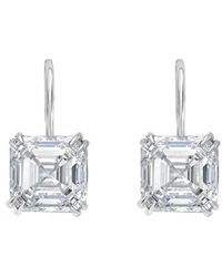 Diana M. Jewels - Diana M. 14K 6.00 Ct. Tw. Lab-Grown Diamond Hanging Earrings - Lyst