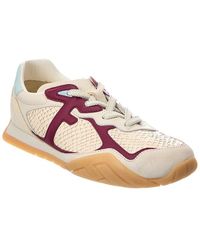 Fendi - Wave Pulse Leather Sneaker - Lyst