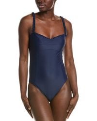 summersalt - The Mini-Ruffle Sweetheart Coast One-Piece - Lyst