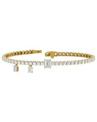 Lab Grown Diamonds - 18K Over 6.47 Ct. Tw. Lab-Grown Diamond Bracelet - Lyst