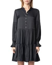 Zadig & Voltaire - Randy Satin Dress - Lyst