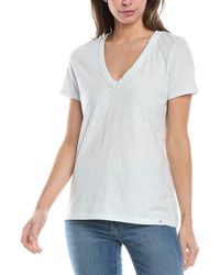 Rag & Bone - The Slub V-Neck Top - Lyst