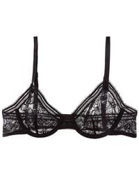 Wolford - Graphic Lace Underwire Demi Bra - Lyst