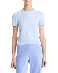 Vince - Wool & Cashmere-Blend T-Shirt - Lyst