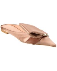 Ferragamo - Emii T Satin Flat - Lyst