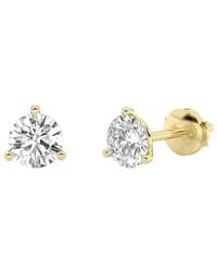 Lab Grown Diamonds - 14K 5.00 Ct. Tw. Lab-Grown Diamond Earrings - Lyst