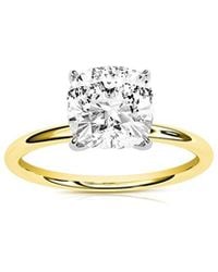 Amairah - 14K 7.00 Ct. Tw. Lab-Grown Diamond Engagement Ring - Lyst