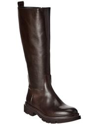 Bally - Waldina Leather Knee-High Boot - Lyst