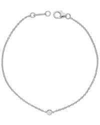 Diana M. Jewels - Fine Jewelry 14k 0.20 Ct. Tw. Diamond Bracelet - Lyst