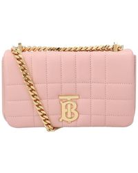 Burberry - Lambskin Leather Quilted Lola Mini Bag (Authentic Pre-Loved) - Lyst