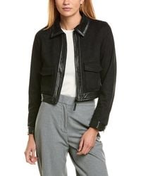 Ellen Tracy - Zip Front Jacket - Lyst