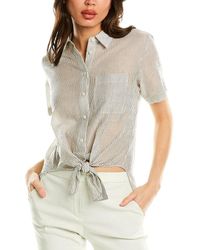 Theory Shirts for Women - Up to 75% off | Lyst